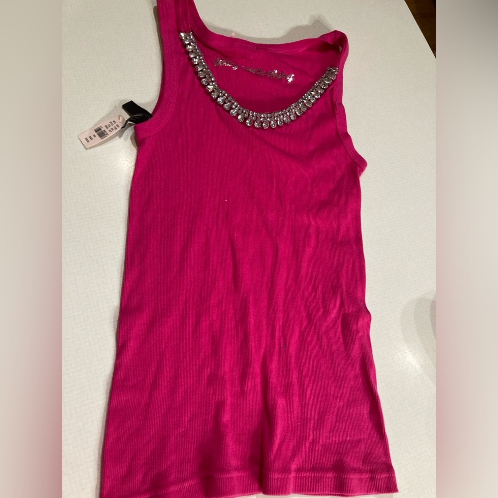 Victoria’sSecret Rhinestone tank XS/S vintage Sexy Little Things